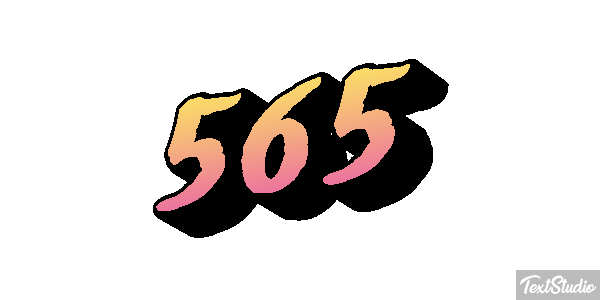 565 Efecto de texto
