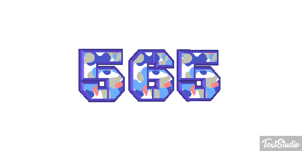 565 Efecto de texto