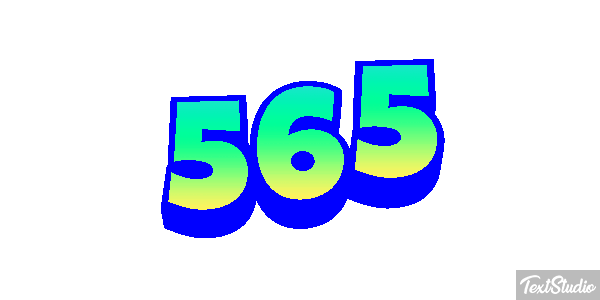 565 Efecto de texto