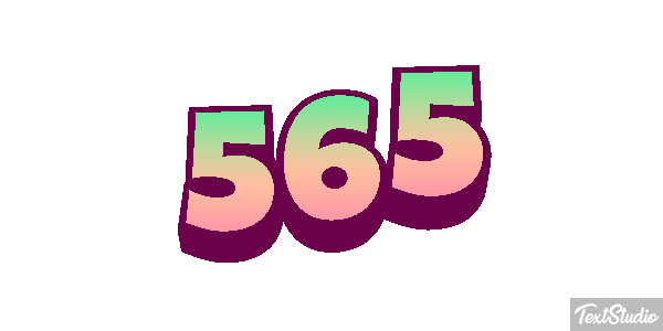 565 Efecto de texto