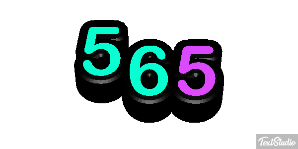 565 Efecto de texto
