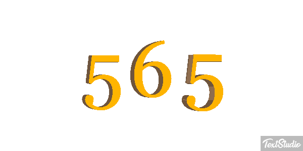 565 Efecto de texto