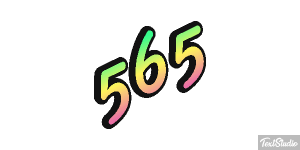 565 Efecto de texto