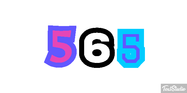 565 Efecto de texto
