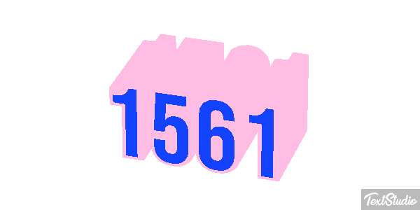1561 Efecto de texto