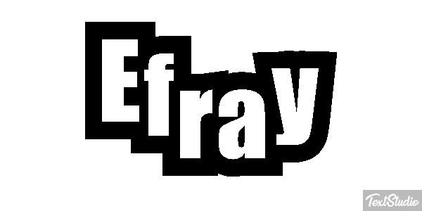 Efray Texteffekt