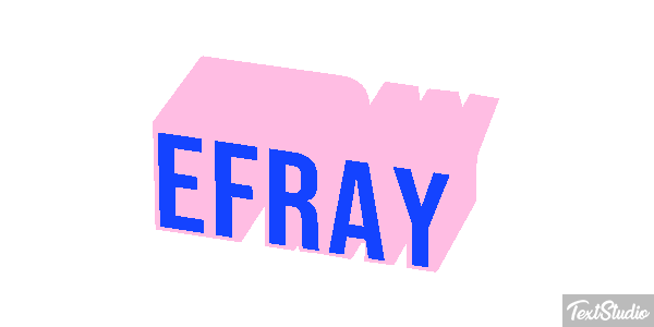 Efray Texteffekt