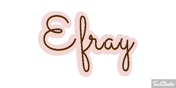 Efray Texteffekt