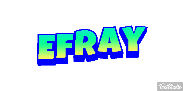 Efray Texteffekt