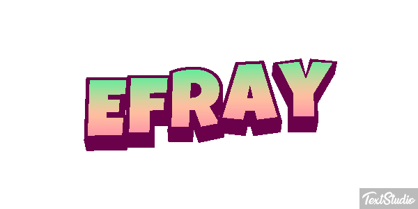 Efray Texteffekt
