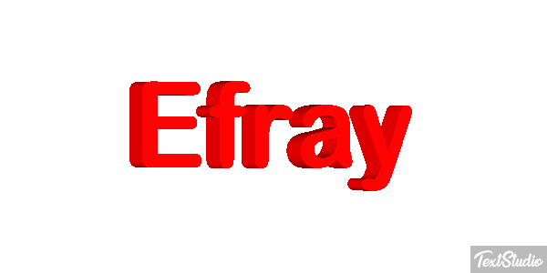 Efray Texteffekt