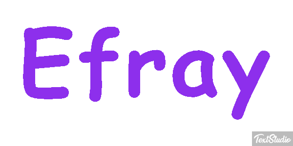 Efray Texteffekt