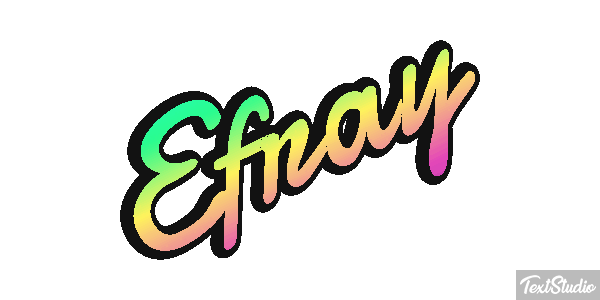 Efray Texteffekt
