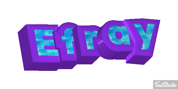 Efray Texteffekt