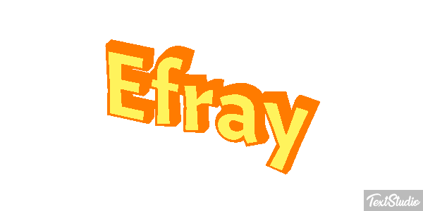 Efray Texteffekt