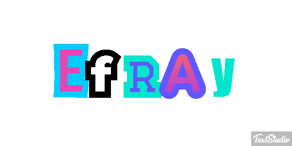 Efray Texteffekt