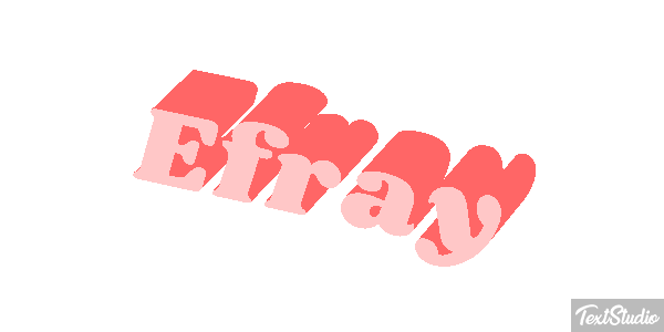 Efray Texteffekt