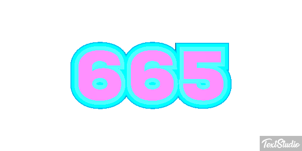 665 Effet de texte