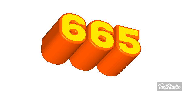665 Effet de texte