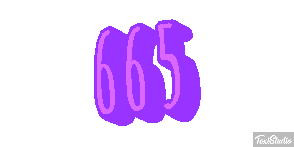 665 Effet de texte