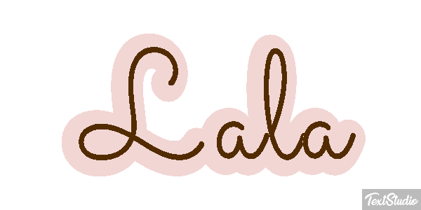 Lala Effetto testo