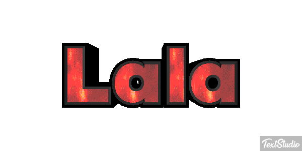 Lala Effetto testo