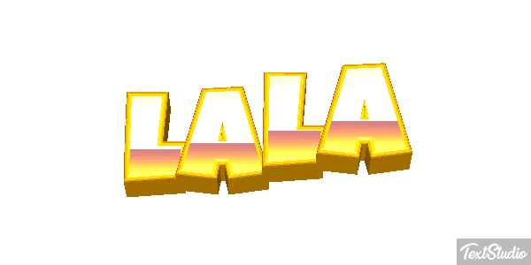 Lala Effetto testo