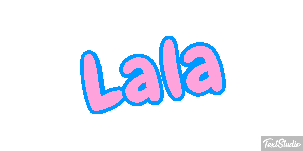 Lala Effetto testo