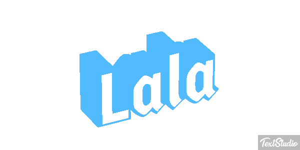 Lala Effetto testo