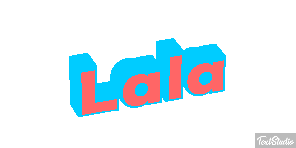Lala Effetto testo