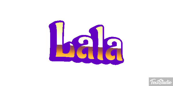 Lala Effetto testo