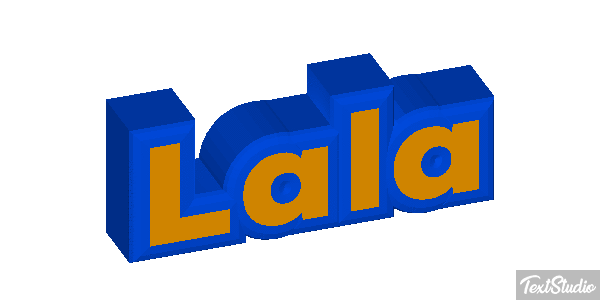 Lala Effetto testo