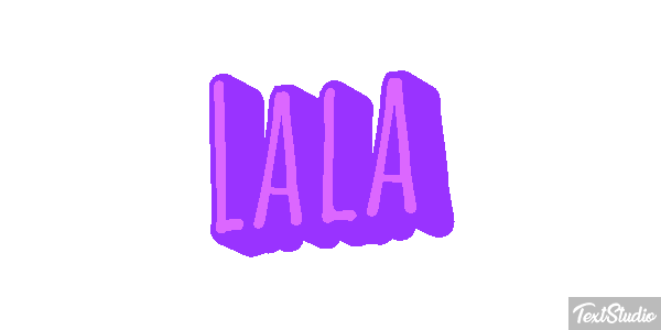 Lala Effetto testo