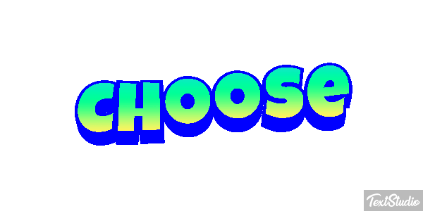 Choose Effet de texte