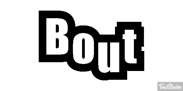 Bout Text effect