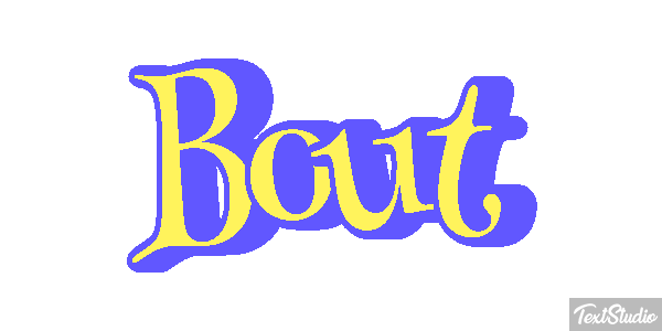 Bout Text effect