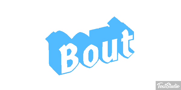 Bout Text effect