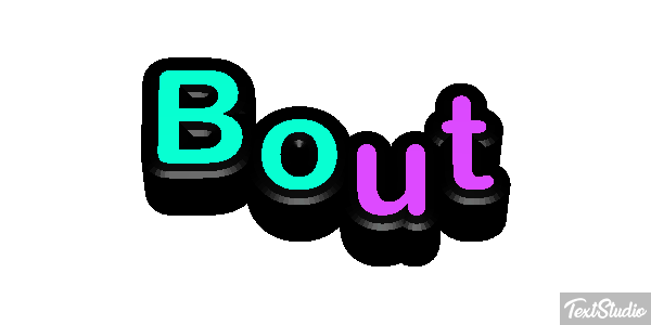 Bout Text effect