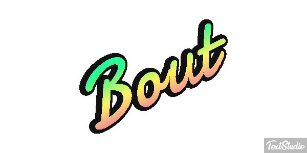 Bout Text effect