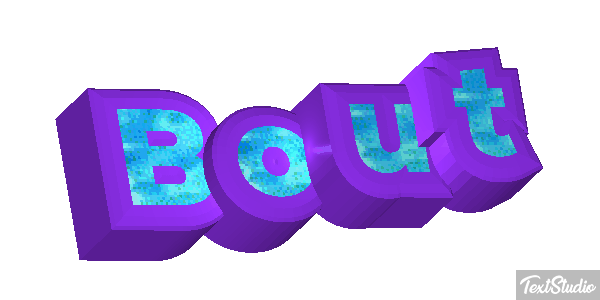 Bout Text effect