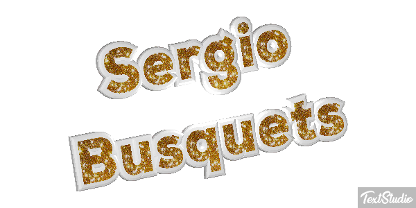 Sergio Busquets テキスト効果