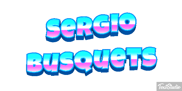 Sergio Busquets テキスト効果