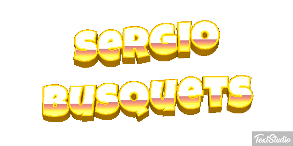 Sergio Busquets テキスト効果