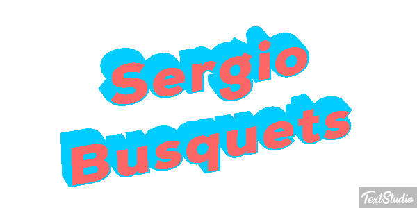 Sergio Busquets テキスト効果