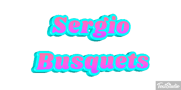 Sergio Busquets テキスト効果
