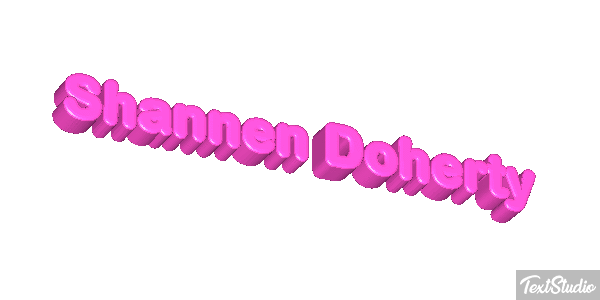Shannen Doherty Efeito do texto