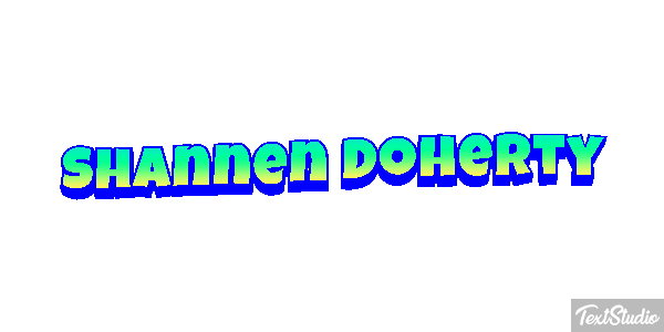 Shannen Doherty Efeito do texto