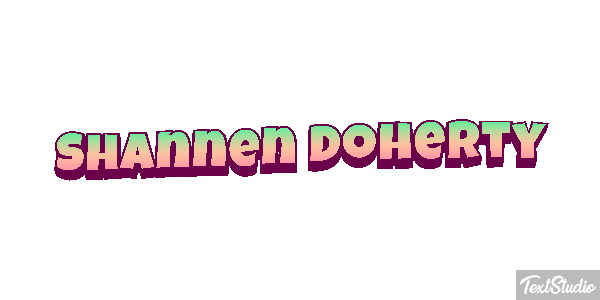 Shannen Doherty Efeito do texto
