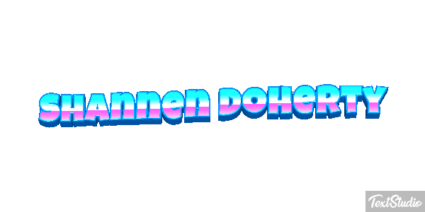 Shannen Doherty Efeito do texto