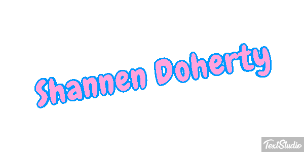 Shannen Doherty Efeito do texto